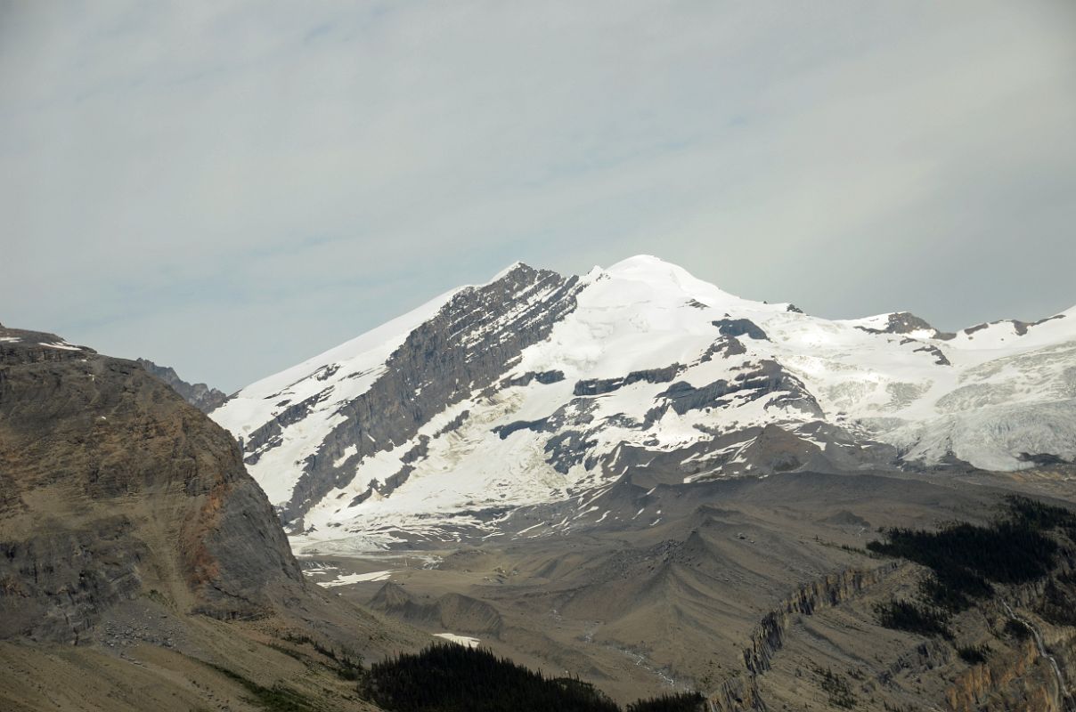 10 Mount Phillips From Helicopter On Flight To Robson Pass